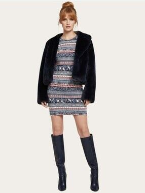 Geometric Print Bodycon Dress